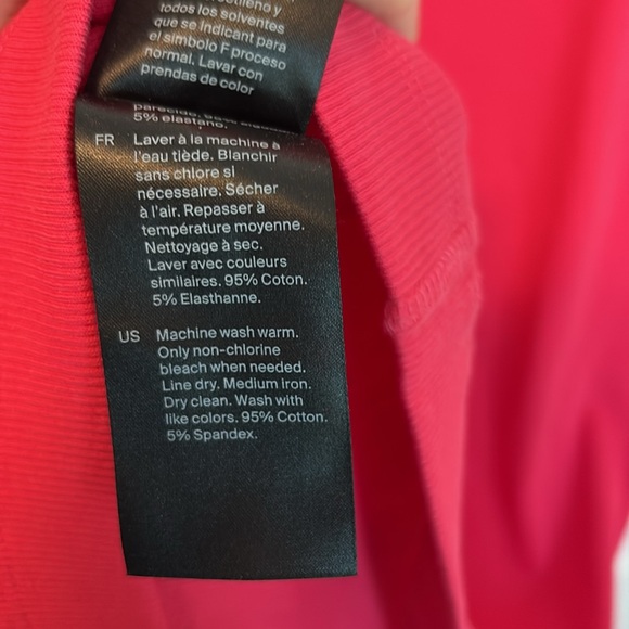 COS Ribbed Tube Tank Midi Dress XS Pink - Picture 9 of 10